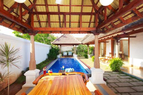 Luxury pool villa